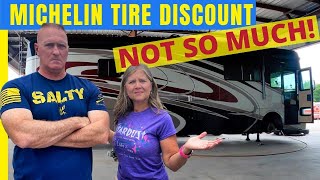 NEW Michelin Motorhome Tires MICHELIN ADVANTAGE DISCOUNT [upl. by Nairrot]