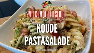 Koude Pastasalade Eenvoudig maar lekker [upl. by Alletneuq]