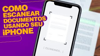 COMO ESCANEAR DOCUMENTOS NO IPHONE [upl. by Notsyrb]