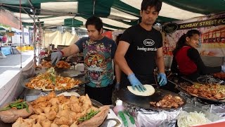 Indian Street Food in London Compilation quotStreet Food Royaltyquot at Alchemy may make you feel hungry [upl. by Furlani]