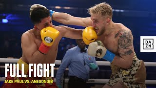 FULL FIGHT  Jake Paul vs AnEsonGib [upl. by Zeidman]