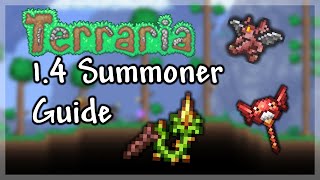 Terraria 14 Summoner Guide PreHardmodeOUTDATED READ TOP COMMENT [upl. by Neerahs855]