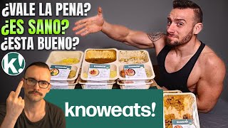 PROBANDO TODA LA CARTA de KNOWEATS DURA CRÍTICA 🍕Cata Proteica 4🍕 [upl. by Aisul]