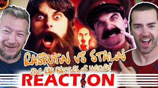 ERB REACTION Rasputin vs Stalin  Epic Rap Battles of History [upl. by Nelyt]