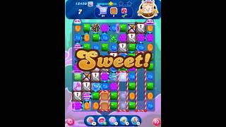 Candy Crush Saga Level 12450 Get 2 Stars 19 Moves Completed No Boosters [upl. by Bruni]