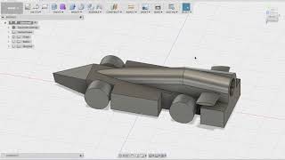 How to make a cad fusion 360 car for f1 in schoolsunder 10 minutes [upl. by Westleigh281]