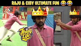 Raju Ciby Ultimate fun 😂  Raju Thug Life 😂 biggbosstamil biggboss bb5 bb biggbosstamil5 [upl. by Gertrudis]