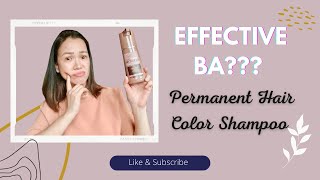 HONEST REVIEW LUXE ORGANIX Permanent Hair Color Shampoo [upl. by Bernice]