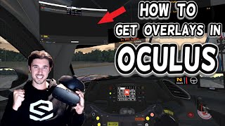 How To Get OverlaysChat In Oculus  iRacing VR  Oculus Rift S [upl. by Ailama]