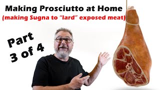 How to make Prosciutto at Home Part Three of Four [upl. by Akciret]