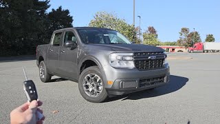 2022 Ford Maverick XLT EcoBoost Start Up Test Drive Walkaround POV and Review [upl. by Silisav580]