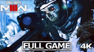 CALL OF DUTY MODERN WARFARE 3 Full Gameplay Walkthrough  No Commentary【FULL GAME】4K Ultra HD [upl. by Naired984]