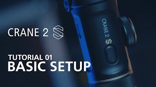 Zhiyun Crane 2S official tutorials 01 Unboxing and Setup [upl. by Nitsirk]