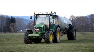 John Deere 5090r  Epandage de Lisier 2013 [upl. by Airahs]