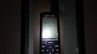 Retro GPS  Magellan 310 aka Blazer hidden screen [upl. by Varney]