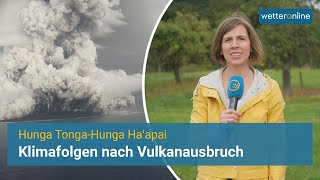 HungaTonga Vulkanausbruch mit Klimafolgen [upl. by Garik]