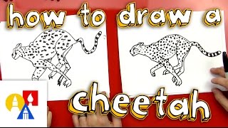 How To Draw A Cheetah [upl. by Aknahs]