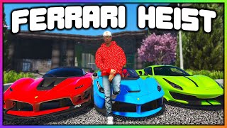 GTA 5 Roleplay  ROBBING ENTIRE FERRARI DEALERSHIP  RedlineRP [upl. by Madanhoj]