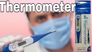 Apollo digital Thermometer use and benifit  digital Thermometer use  medicine Guruji  thermom [upl. by Olivier]