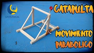 Catapulta Tiro Parabólico [upl. by Dorman288]