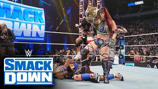 Damage CTRL takes out Naomi and Bianca Belair SmackDown highlights March 22 2024 [upl. by Stanislaw]