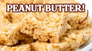 How to Make Peanut Butter Rice Krispie Treats [upl. by Zolnay757]