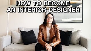 HOW TO BECOME AN INTERIOR DESIGNER  Interior Design Career Paths [upl. by Htenywg]