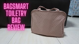 BAGSMART TOILETRY BAG REVIEW [upl. by Enattirb320]