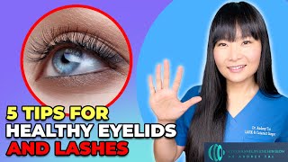 5 Tips for Beautiful amp Healthy Eyelids amp Eyelashes Mastering Eye Makeup SafetyEye Surgeon Explains [upl. by Haletky]