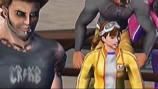 SSX Tricky PS2  All Rival Pre Events [upl. by Soinski]