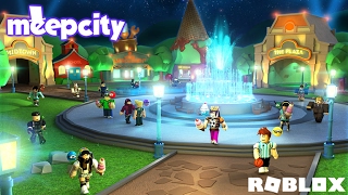 Roblox Meep City The Playground Theme Night Time [upl. by Kreindler26]