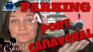 Parking at Port Canaveral for Your CRUISE [upl. by Eiaj]