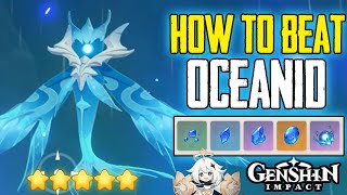 HOW TO BEAT OCEANID GENSHIN IMPACT GUIDE  CLEANSING HEART LOCATIONS [upl. by Mendie333]