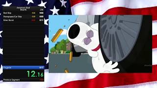 American Dad Speedrun  Brian AnyBrianBoost 1566 WR [upl. by Innavoj]