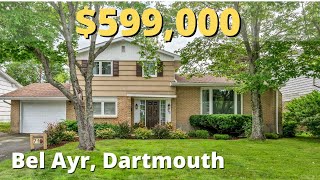 SOLD well cared for family home for sale in Bel Ayr neighbourhood of Dartmouth Nova Scotia [upl. by Strenta595]