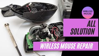 Wirless mouse not workingWirless mouse problemsIf Wireless Mouse Is Not Working [upl. by Olimac]