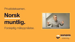 Norsk  Muntlig eksamen [upl. by Gad]