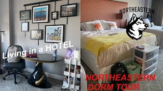 NORTHEASTERN COLLEGE DORM TOUR [upl. by Rasmussen476]