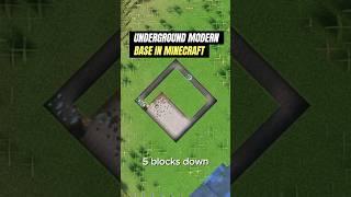 Underground House Tutorial For You Minecraft World [upl. by Samul]