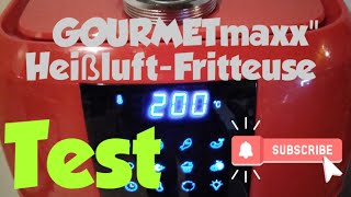 GourmetMaxx  Heißluft  Fritteuse 9 in 1  TestOhne Öl [upl. by Pratte]