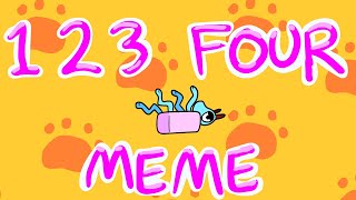 1 2 3 FOUR MEME  Wobbledogs [upl. by Aieka]