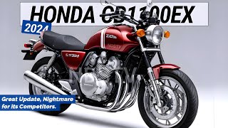 2024 NEW HONDA CB1100EX The Ultimate Retro Motorcycle Revamp Nightmare for its Competitors [upl. by Vernen]