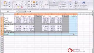 Excel Tutorial Gliederung [upl. by Salomon633]