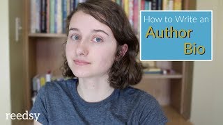 How to Write an Author Bio [upl. by Nagol]