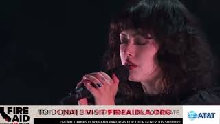 Nirvana Reunion  All Apologies Live Violet Grohl FireAid LA Benefit Concert 30012025 [upl. by Ellehcor]