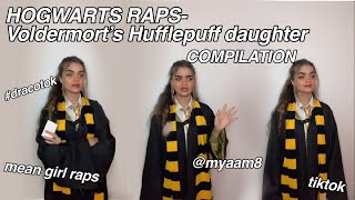 HOGWARTS RAPS COMPILATION Voldermort’s Hufflepuff Daughter [upl. by Bordie]