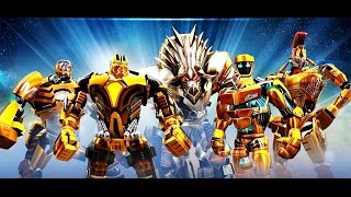 REAL STEEL THE VIDEO GAME PS3 XBOX 360  NOISY BOY vs MIDAS [upl. by Goebel297]