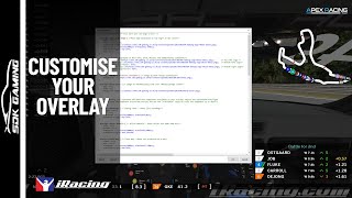 How to Series Customise your iRacing Overlay [upl. by Zednanref]