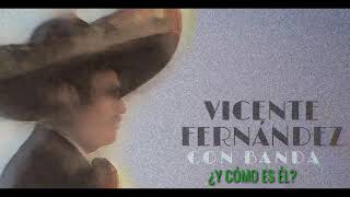 Vicente Fernández  El Arracadas LetraLyrics [upl. by Boycie]