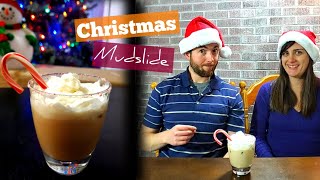 Peppermint Mocha Mudslide Recipe  12 Days of Christmas Cocktails Day 10 [upl. by Eladnwahs]